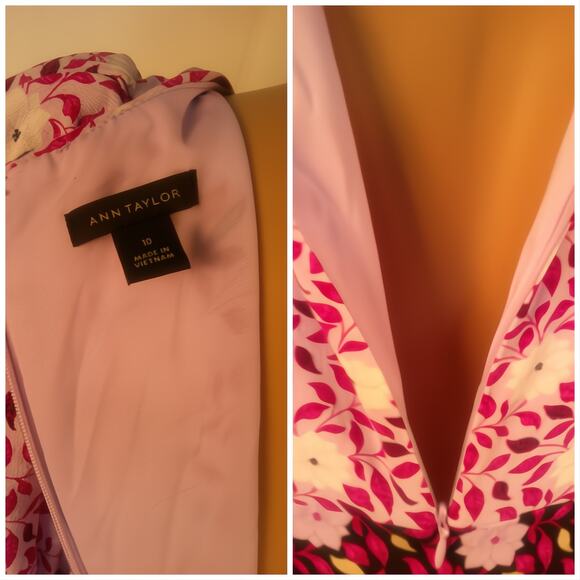 Ann Taylor Floral Cocktail Dress - Picture 6 of 10